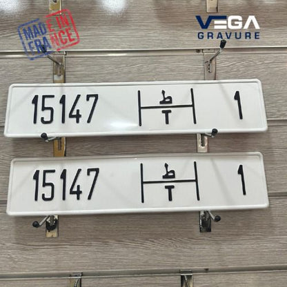 Model 5 International : 2 Plaques + 2 Supports Plaques 220 dh